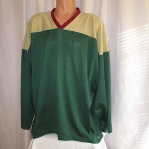 Vintage Athletic Sewing Top Made in U.S.A. Green
